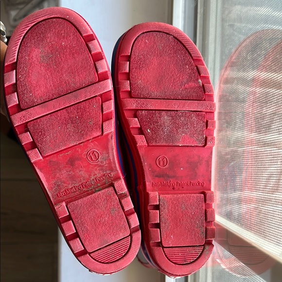 Marvel Spider-Man Kids Rain Boots - Blue and Red - Picture 8 of 10